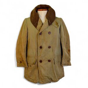 1940s Mackinaw Jacket – WWII Era  LARGE